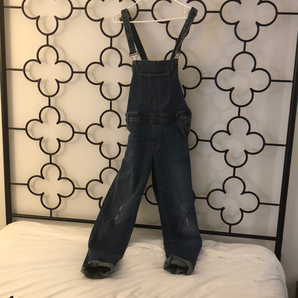 Distressed Denim Overalls - Edyson Brand - Picture 2 of 7